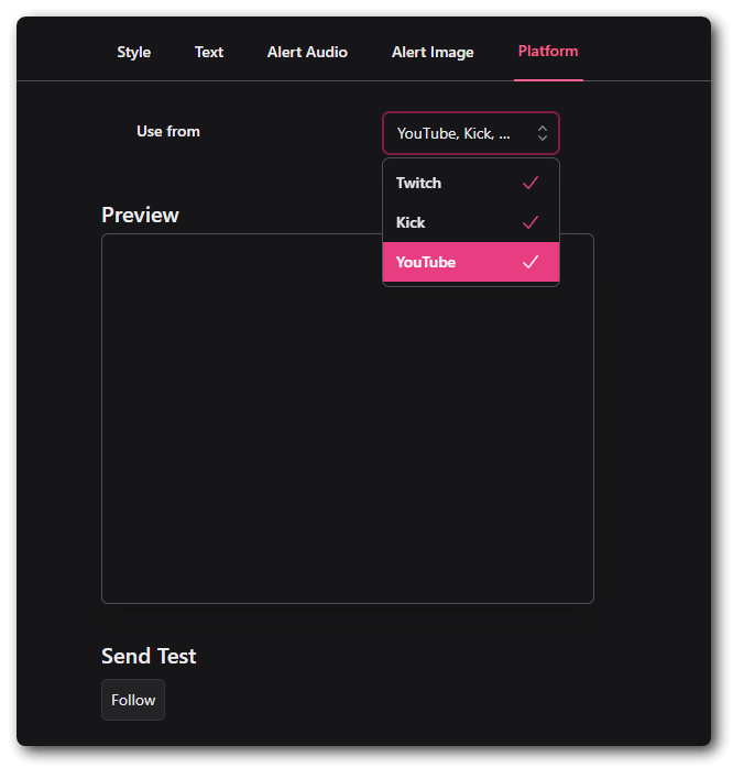 Platform Configuration