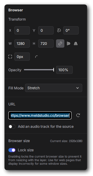 Meld Inspector Panel