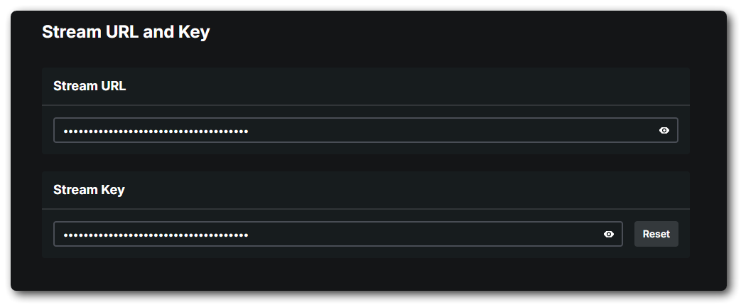 Kick Dashboard